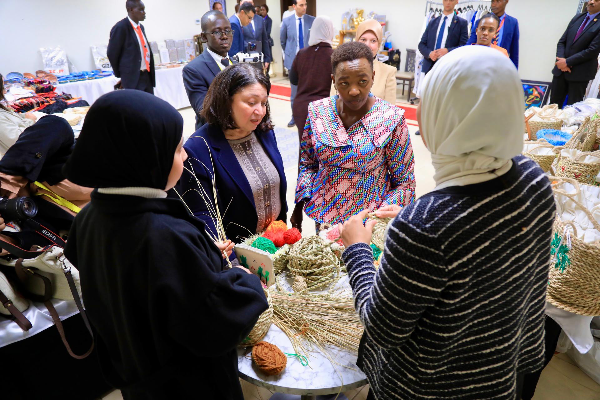 جاانب من الزيارة