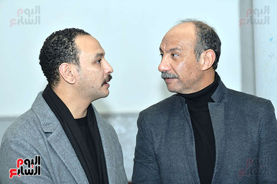 الفنان أحمد فهيم وأحمد خالد صالح