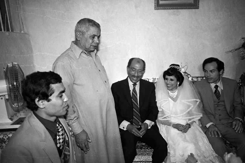 الرئيس السادات والحاج محمود سنبل