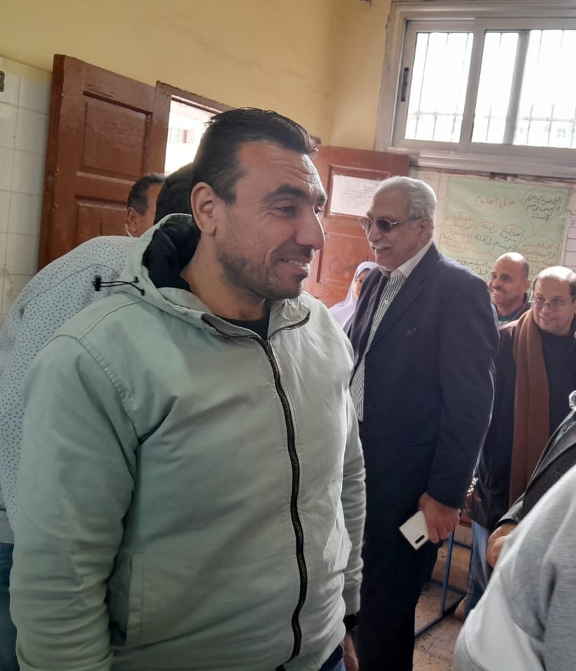 خلال جولة مدير تعليم القليوبية على لجان التصحيح