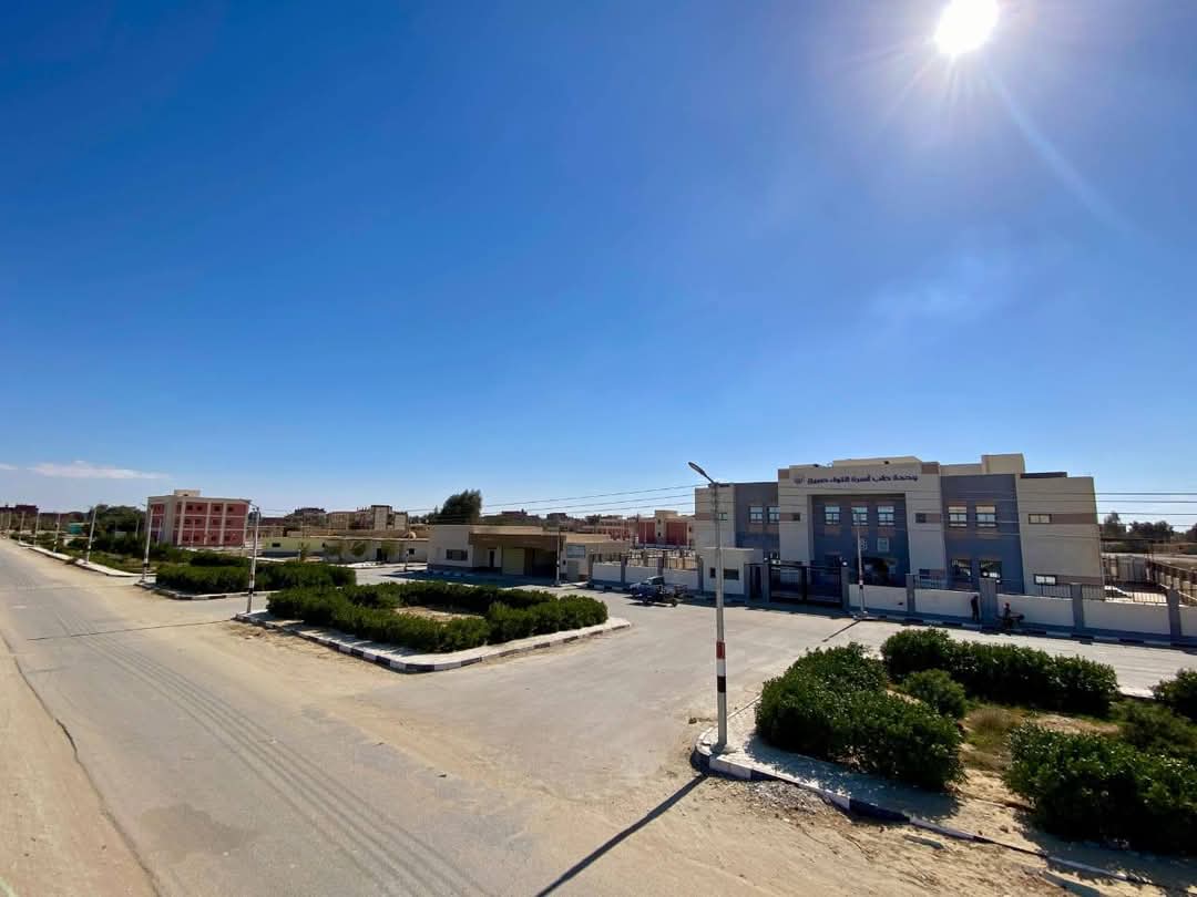 المساحات الخضراء بالقرية 