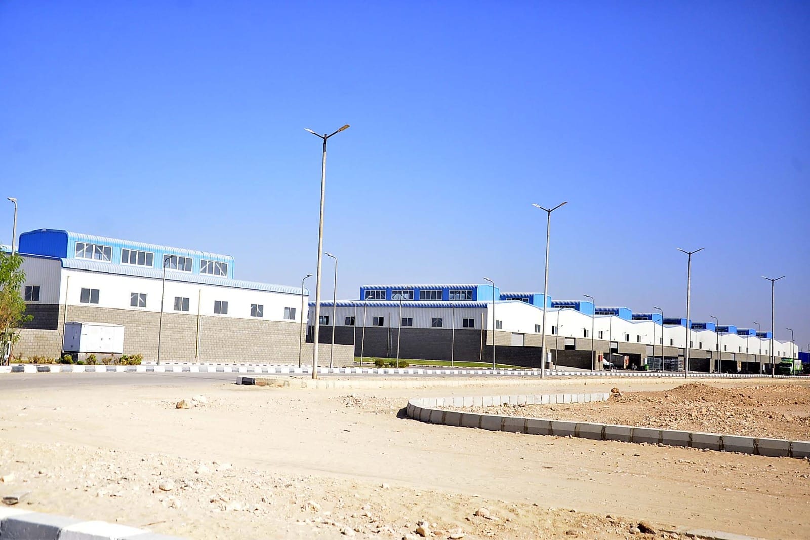 الوحدات الصناعية داخل منطقة البغدادى