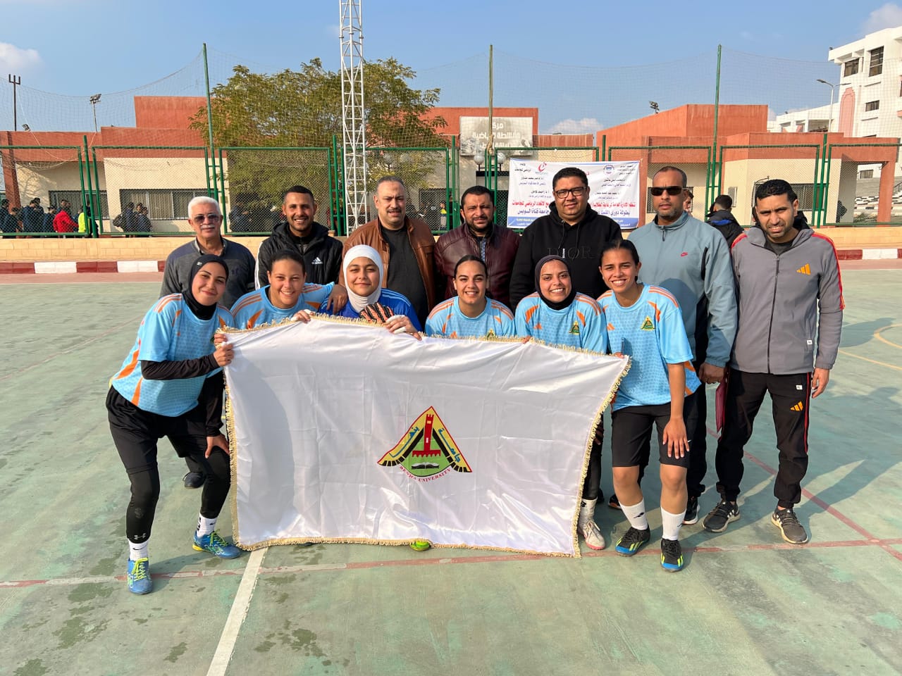 وفد جامعة بنها وفد جامعة بنها