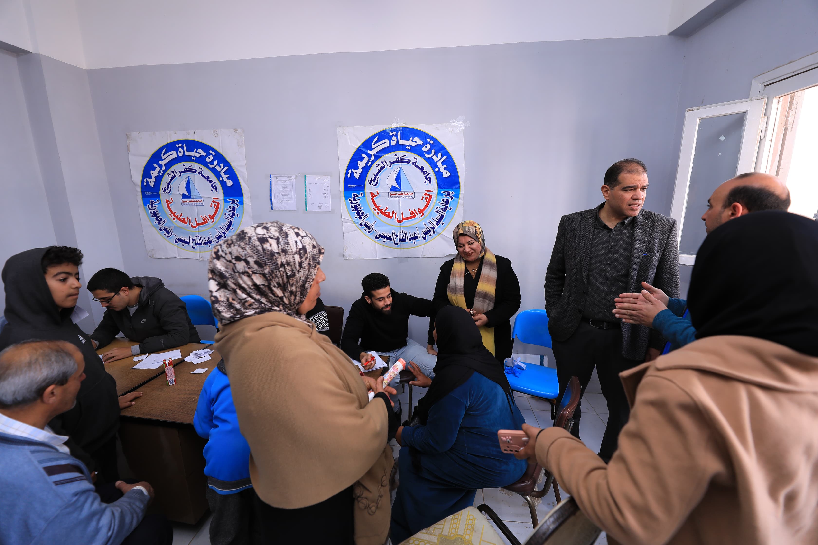 متابعة القافلة الطبية
