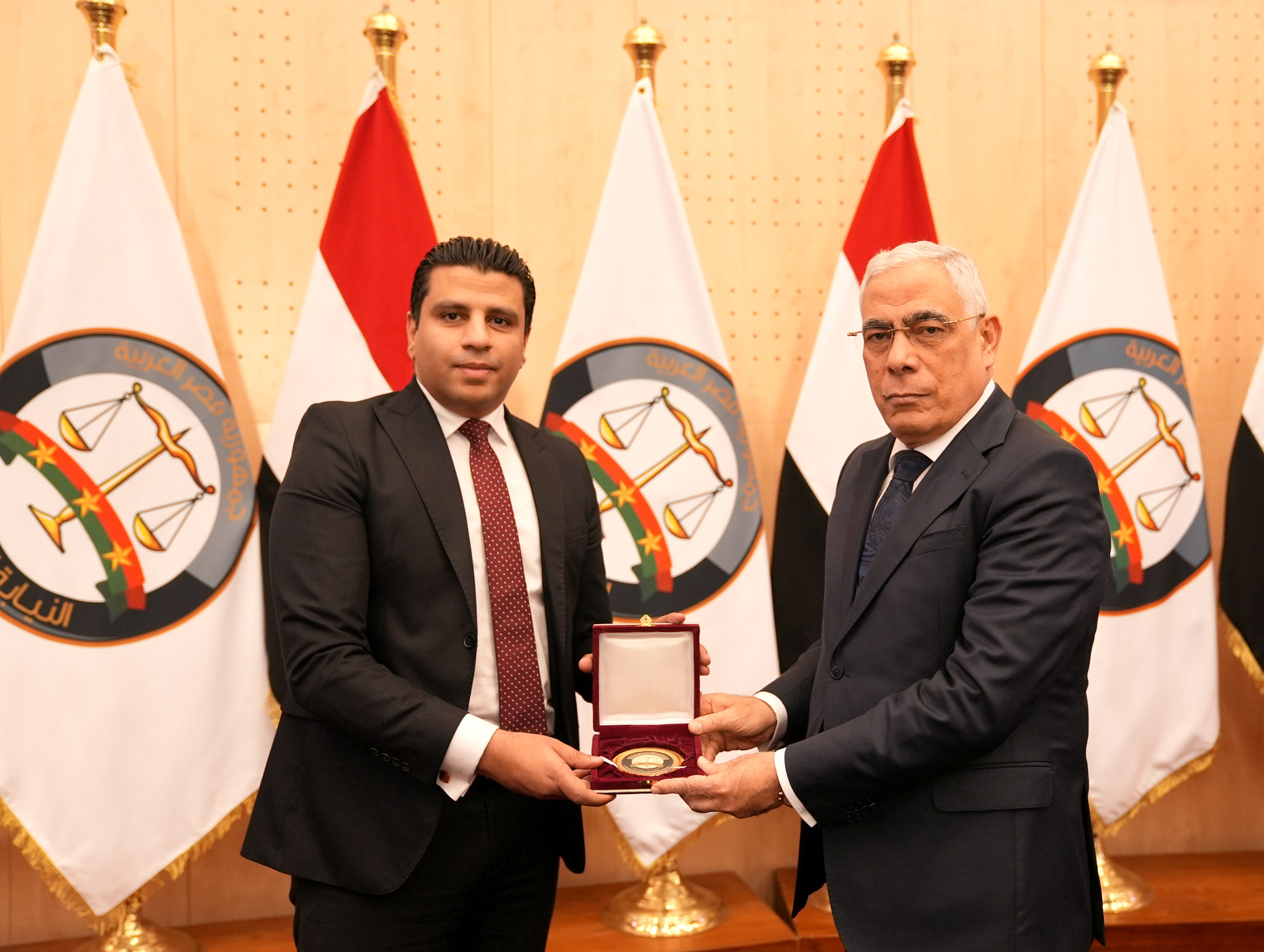 تكريم أعضاء الادعاء العام الليبي