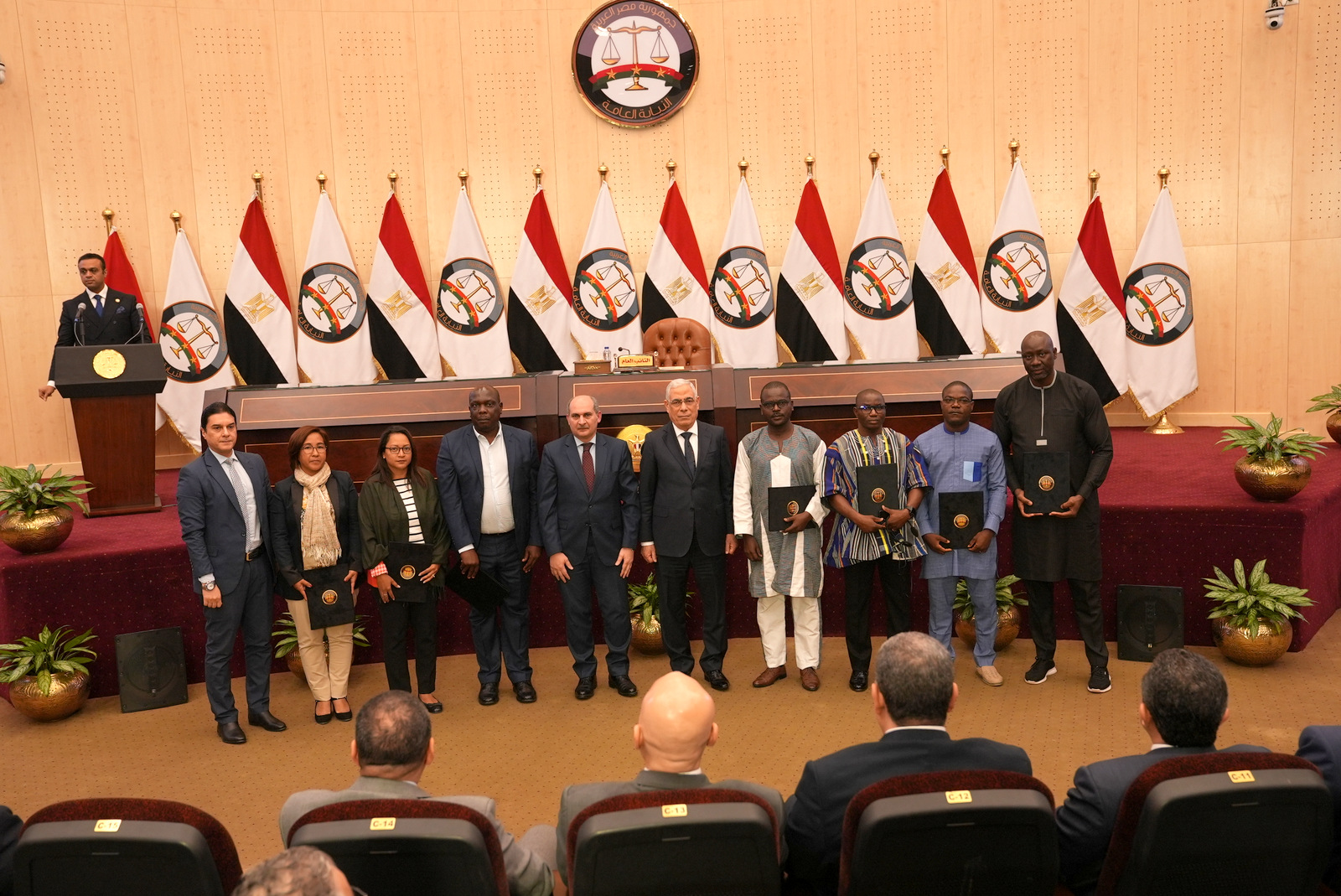 تكريم المتدربين من أعضاء الادعاء العام الليبي اليوم