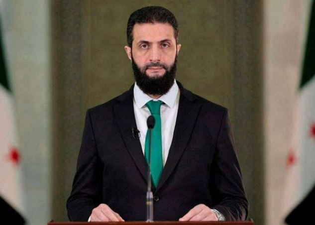 الرئيس السوري أحمد الشرع