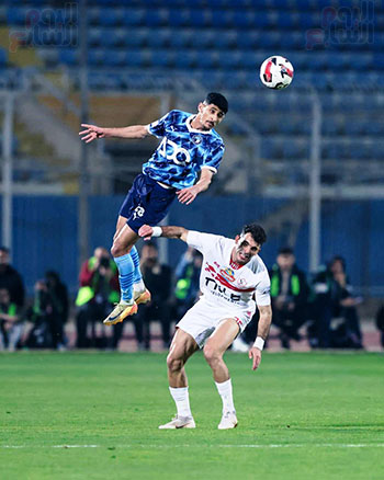 زيزو خلال المباراة زيزو خلال المباراة