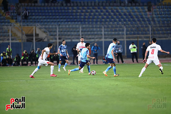 مباراة بيراميدز والزمالك فى الدورى المصرى