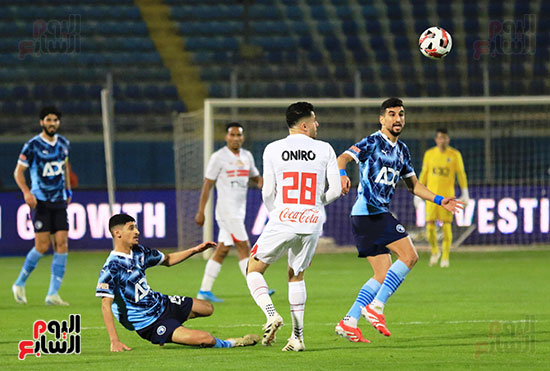 الونش خلال المباراة الونش خلال المباراة