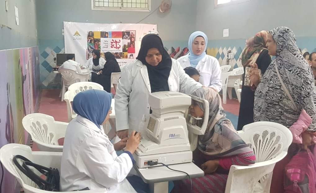 وقافل فحص العيون
