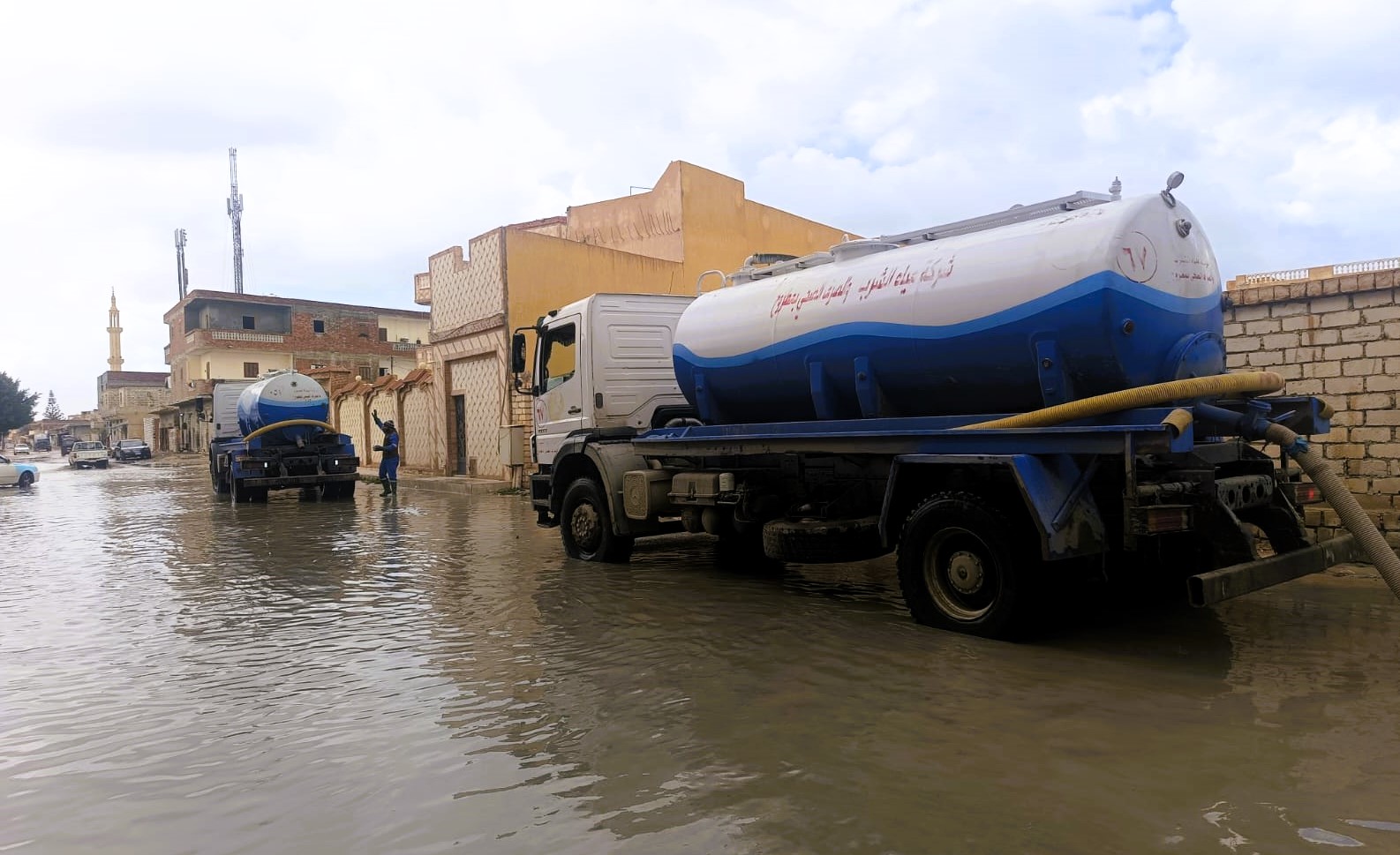 رفع حالة الطوارئ في مطروح بسبب الامطار