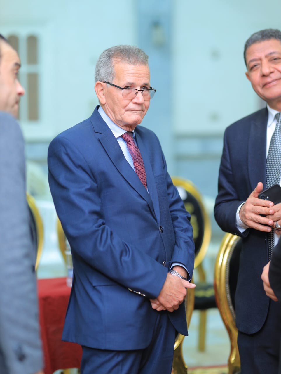 وفد من حزب الجبهة الوطنية يزور أسقفية البحيرة لتهنئتهم بعيد الميلاد المجيد (1)