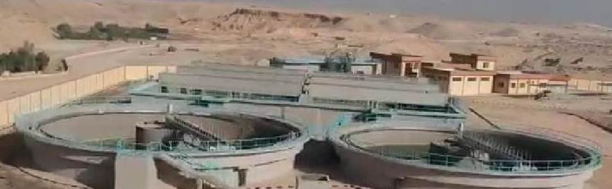 محطات الصرف الصحى التى يتم تنفيذها حول الأقصر