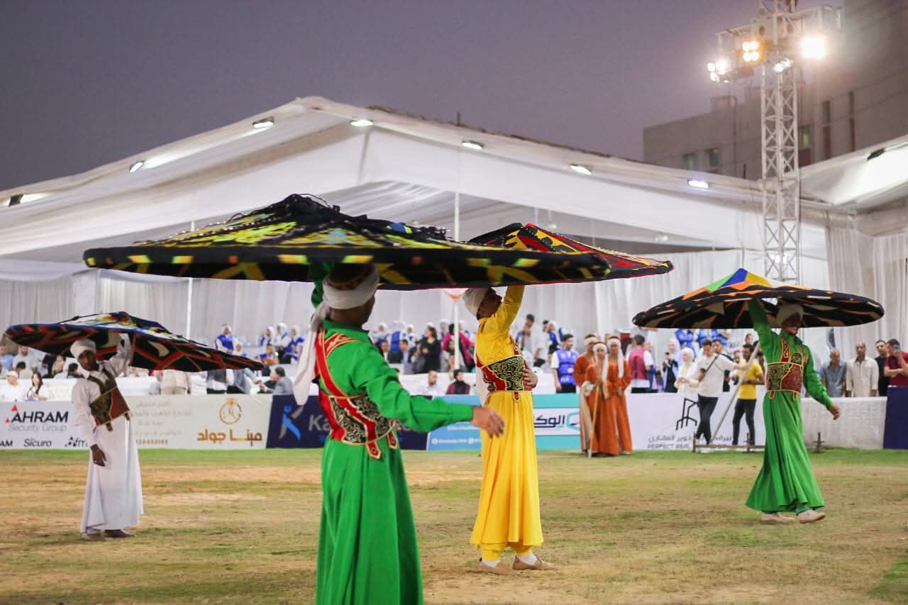 جانب من المهرجان جانب من المهرجان