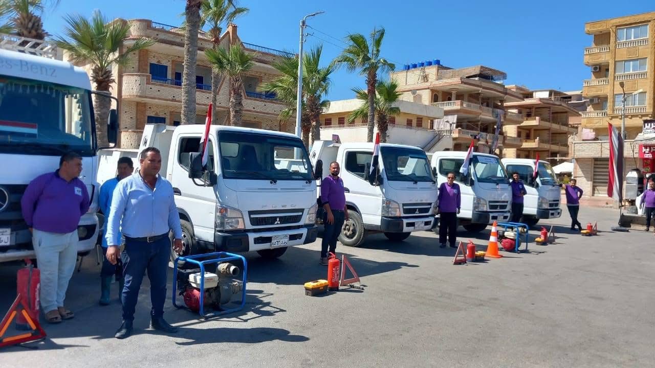 اصطفاف المعدات