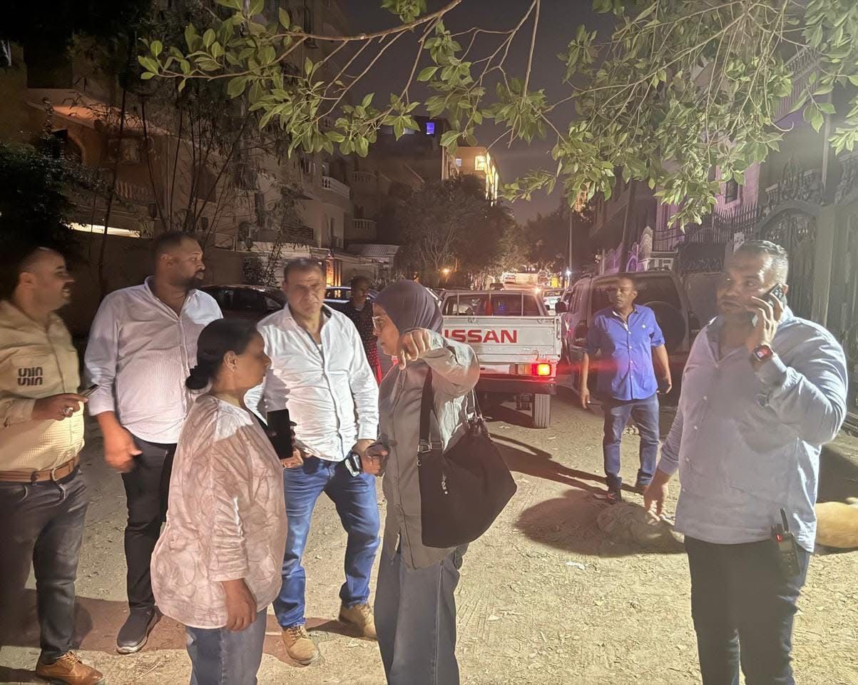 لجنة من حى الهرم لفحص حقيقة ادعاء نفوق 500 كلب فى حدائق الأهرام (6)