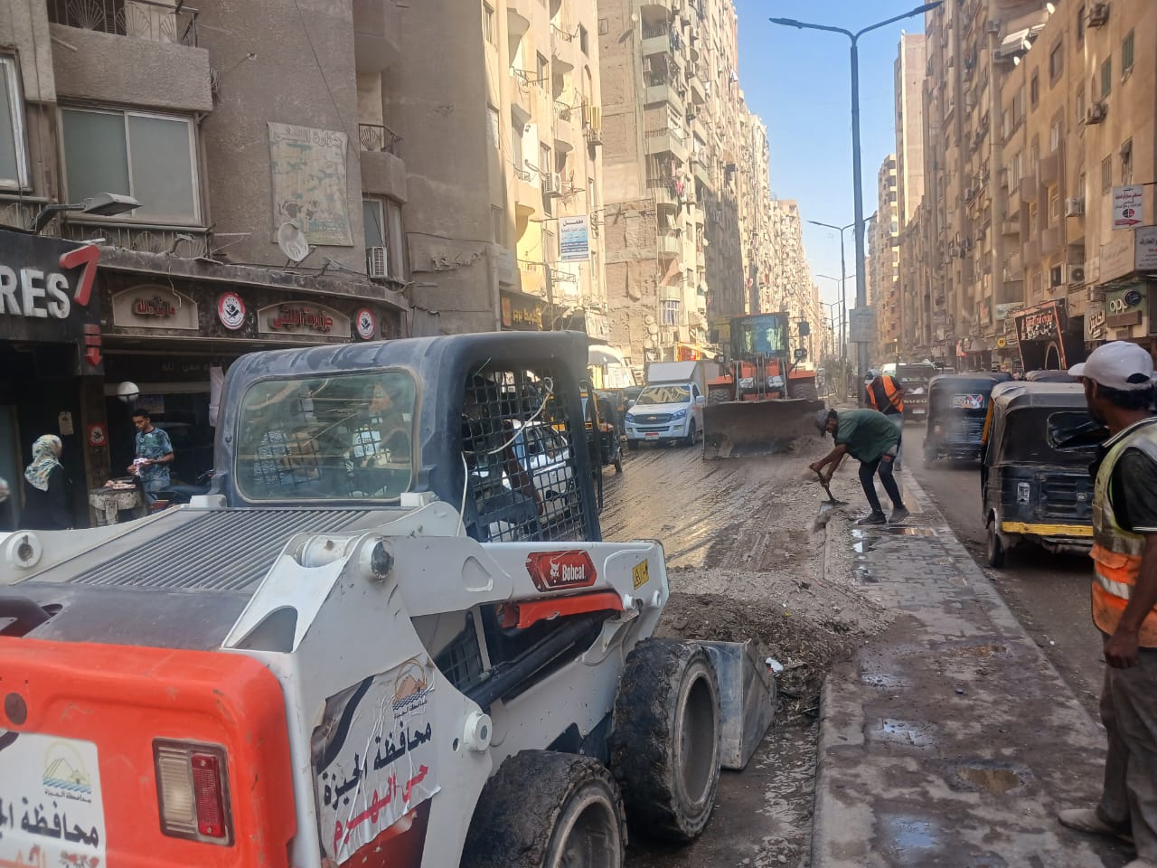 رفع الإشغالات وتحسين كفاءة النظافة