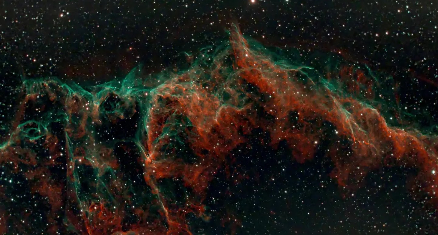 صورة تخيلية لبقايا النجم 