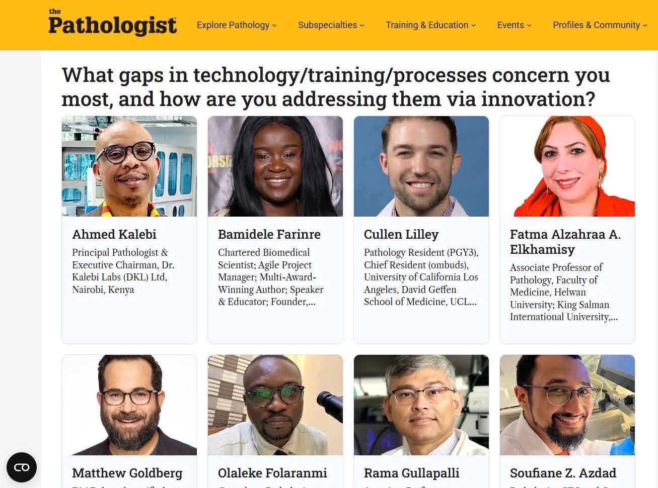 إدراج الدكتورة فاطمة الزهراء الخميسي ضمن قائمة الـ 50 ملهمًا عالميًا