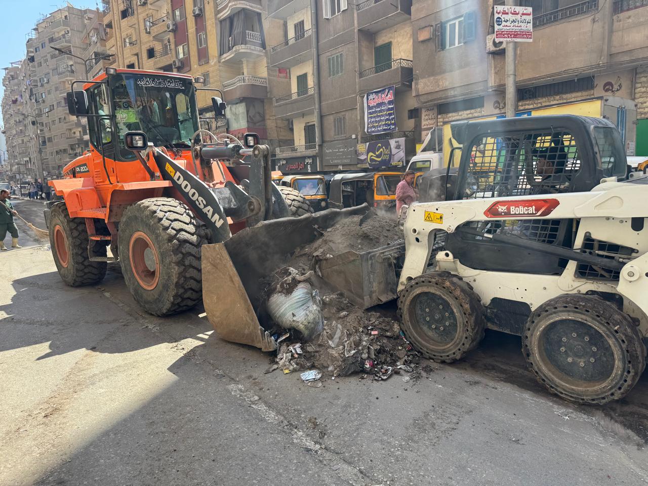 حملات رفع الإشغالات