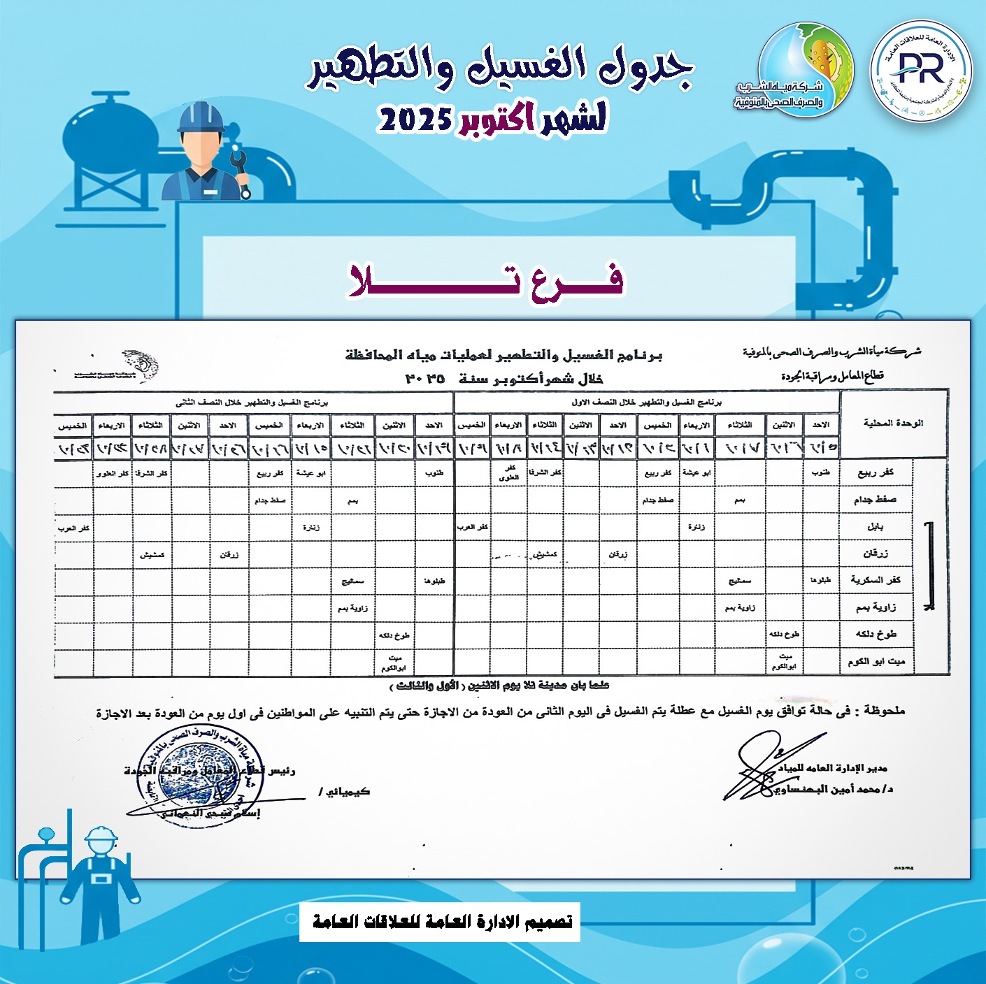خطة الغسيل 4 خطة الغسيل 4