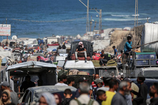 جيش الاحتلال لسكان مدينة غزة الانتقال جنوبًا