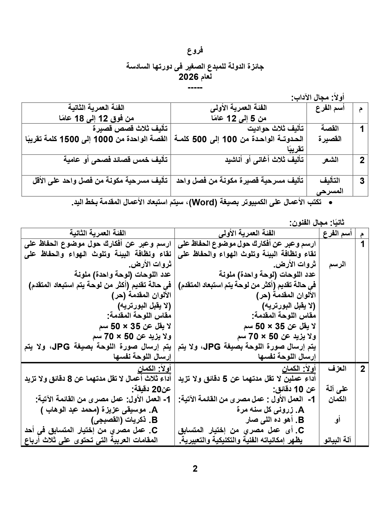 التفاصيل الكاملة الدورة السادسة 2026_page-0002