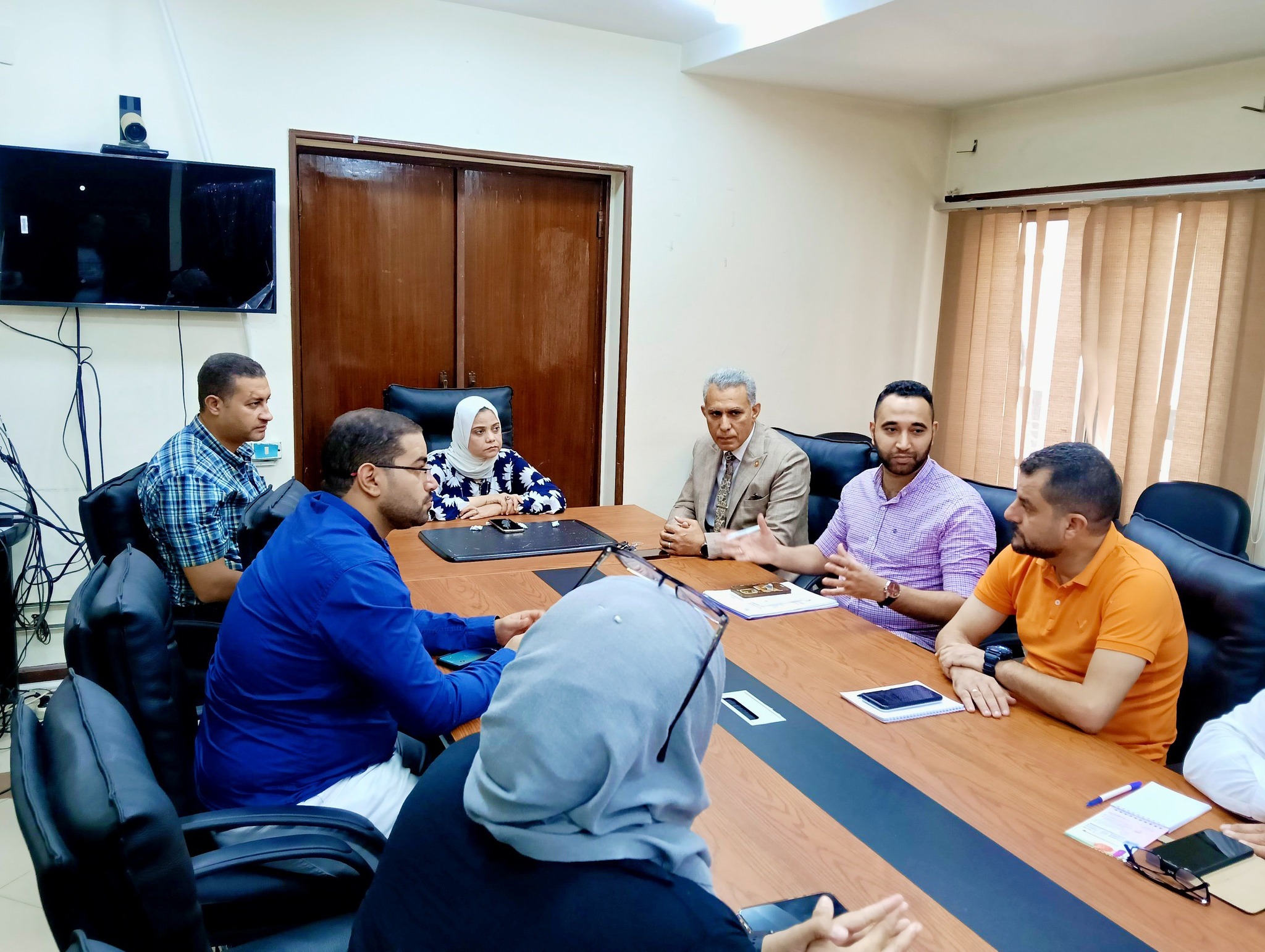 خلال الاجتماع بالتأمين الصحي بالقليوبية خلال الاجتماع بالتأمين الصحي بالقليوبية