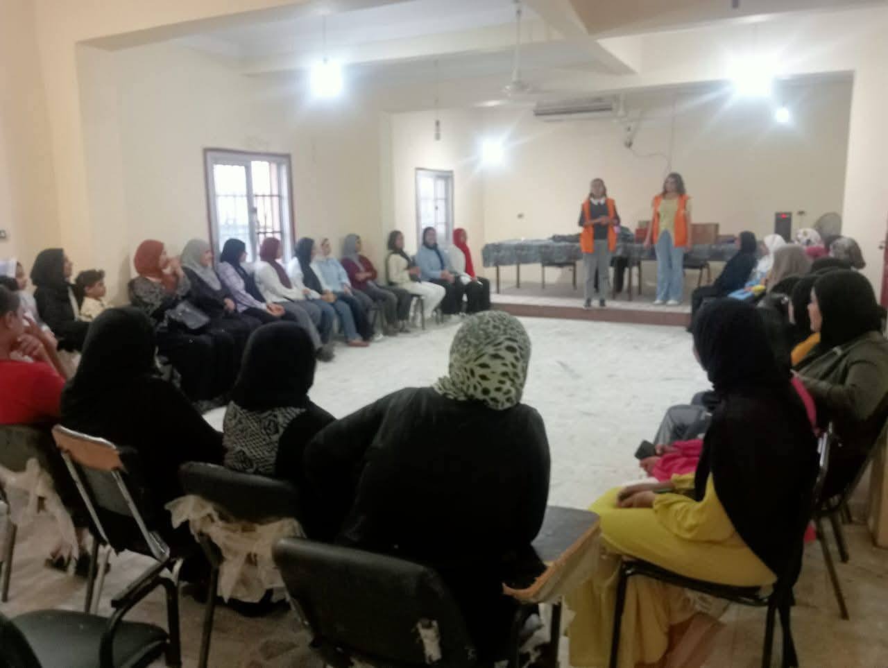 جانب من الأنشطة الثقافية لدعم الشباب بالأقصر