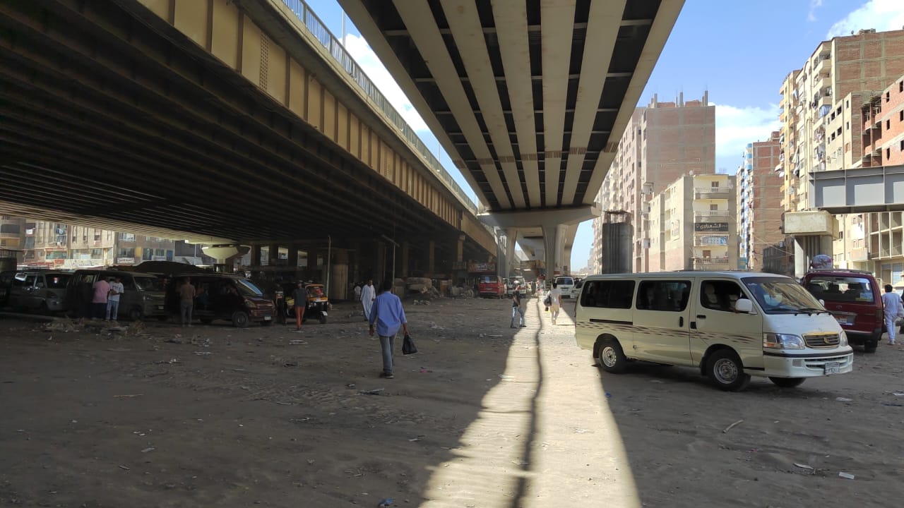 ميدان المرج خاليا من الإشغالات والعشوائية (1)