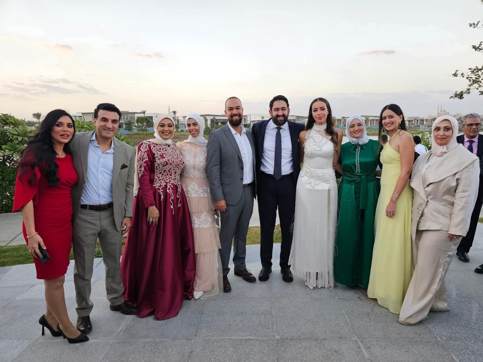 حضور لافت من نجوم الفن في عقد قران نجل خيري رمضان (3)