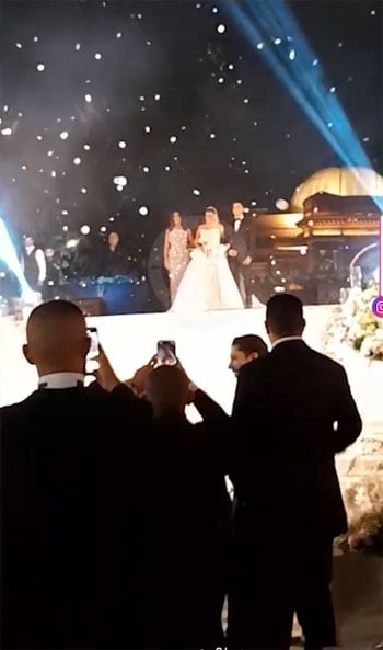 زفاف ابنة الشهيد محمد مبروك