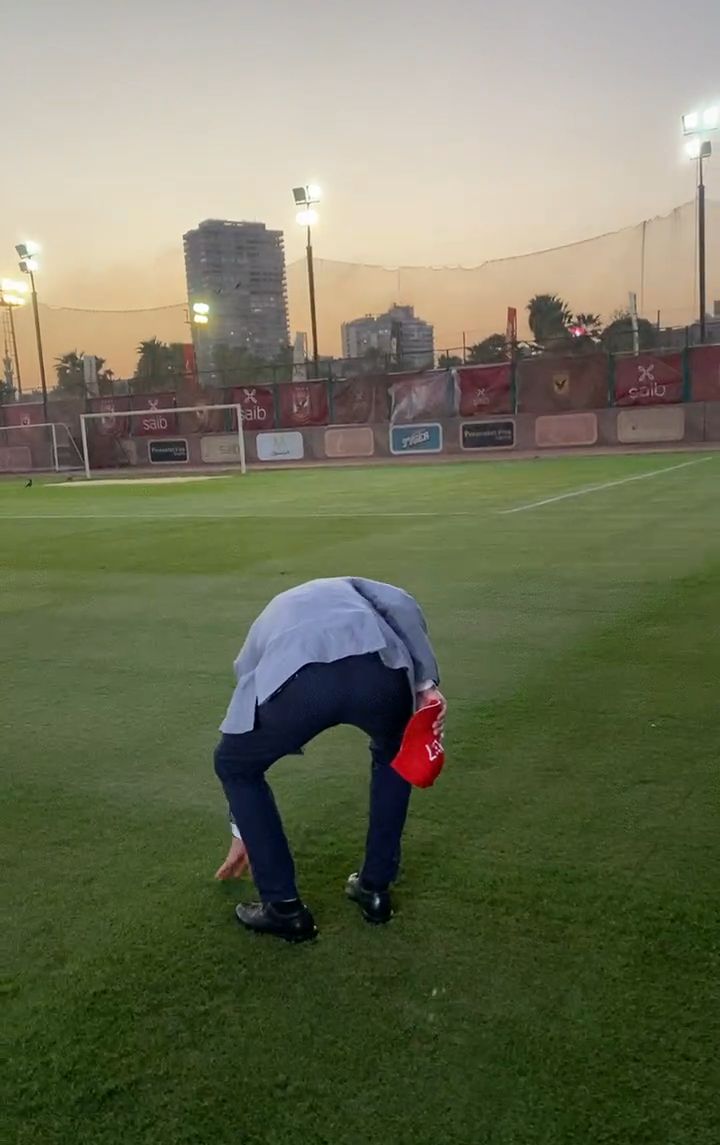 معاينة كولر للملعب