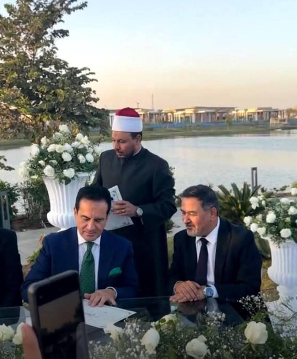 حضور لافت من نجوم الفن في عقد قران نجل خيري رمضان (6)