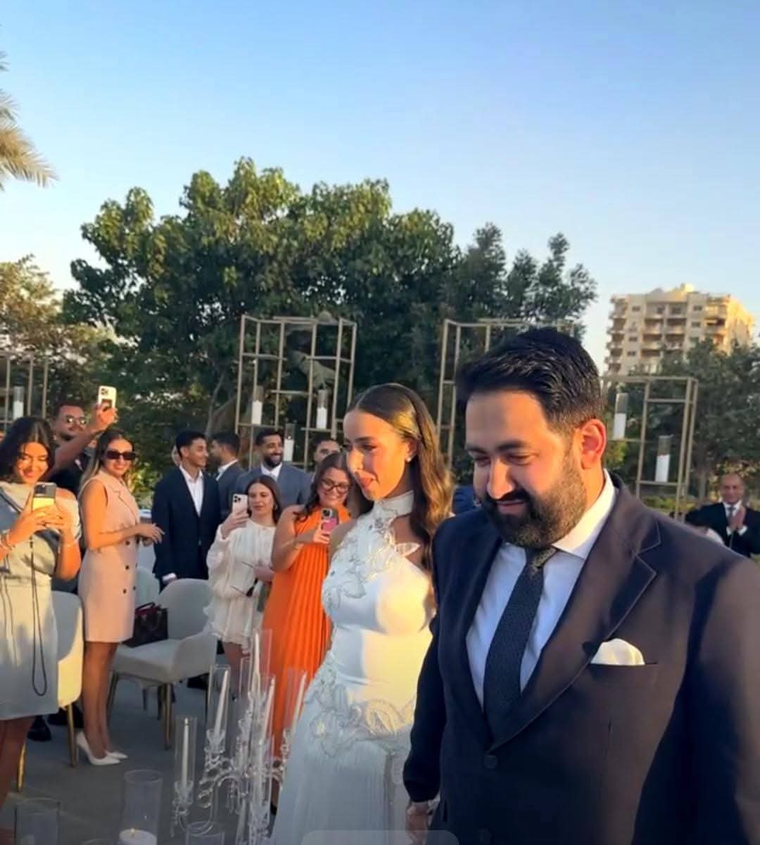 حضور لافت من نجوم الفن في عقد قران نجل خيري رمضان (8)