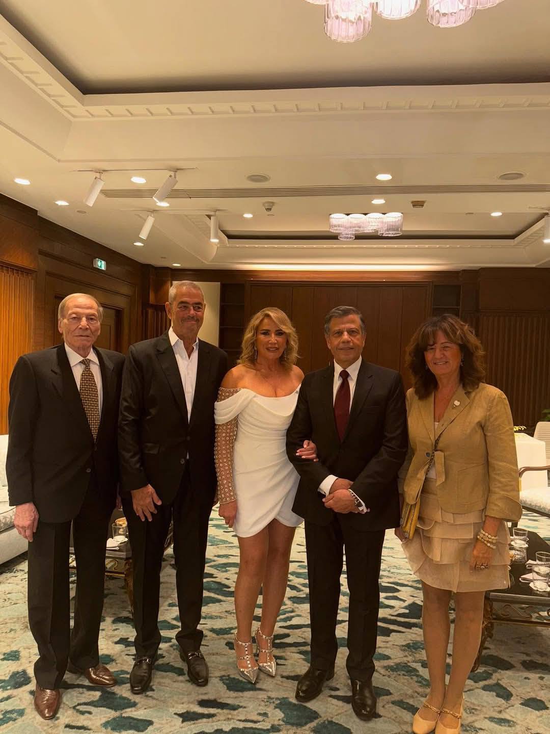 عقد قران إيناس الدغيدى امس