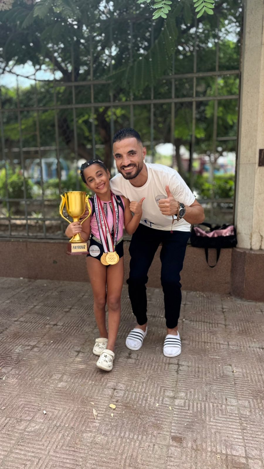 فيروز أحمد حسن تفوز بكأس مصر للجمباز (15)