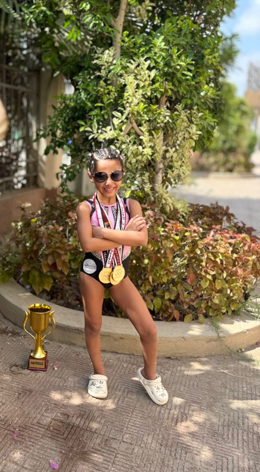 فيروز أحمد حسن تفوز بكأس مصر للجمباز (3)