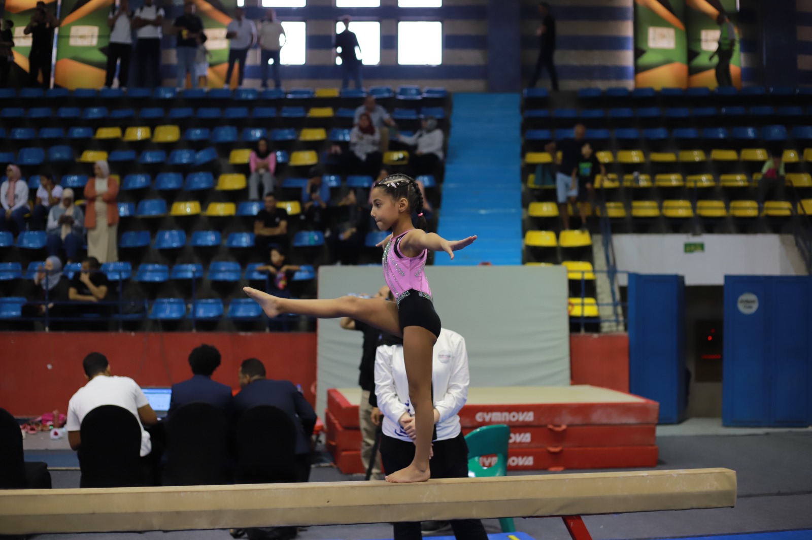 فيروز أحمد حسن تفوز بكأس مصر للجمباز (16)