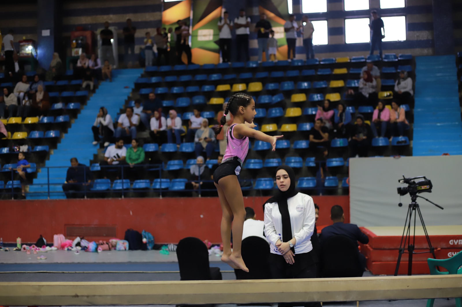 فيروز أحمد حسن تفوز بكأس مصر للجمباز (17)