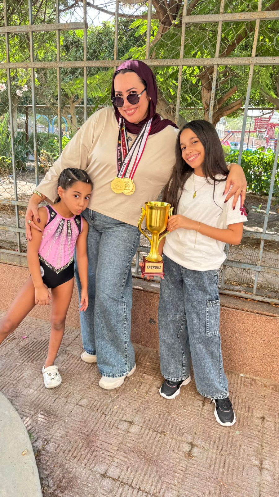 فيروز أحمد حسن تفوز بكأس مصر للجمباز (5)