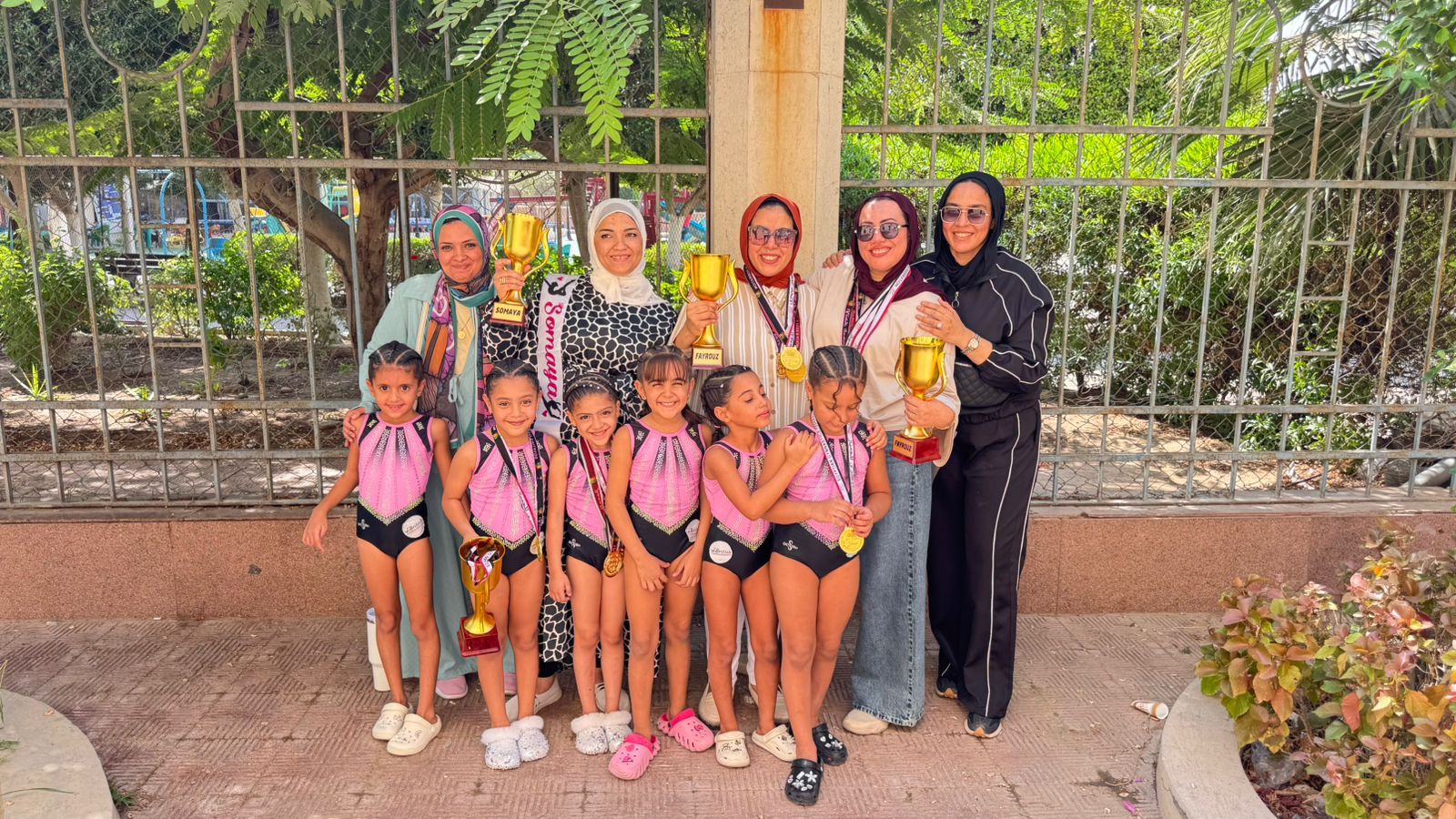 فيروز أحمد حسن تفوز بكأس مصر للجمباز (6)