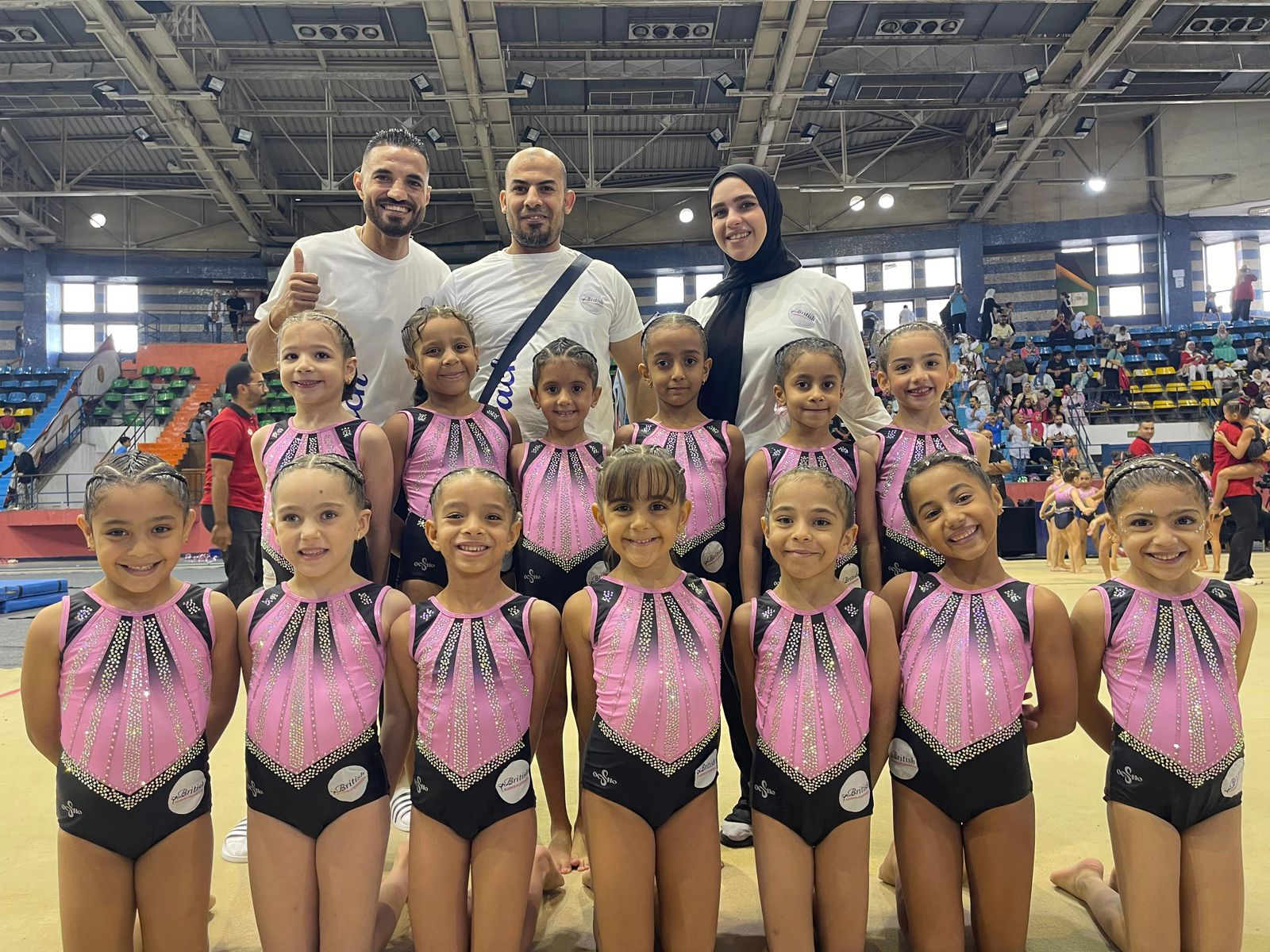 فيروز أحمد حسن تفوز بكأس مصر للجمباز (1)