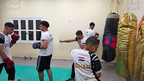 جانب-من-تدريبات-لاعبي-دمياط-في-الكيك-بوكس جانب-من-تدريبات-لاعبي-دمياط-في-الكيك-بوكس
