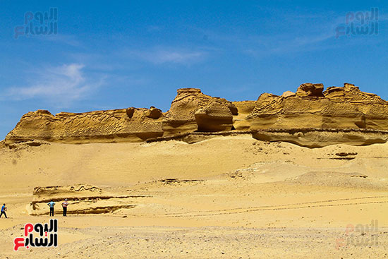 الطبيعة الخلابة جبال وصخور الفيوم
