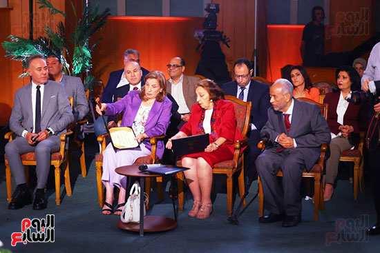 المكرمون فى صالون ماسبيرو