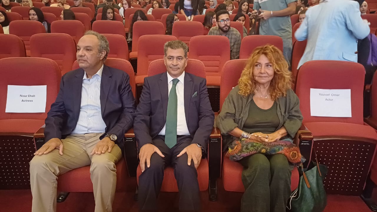 بدء افتتاح مهرجان أفلام الطلبة بحضور شادي الفخراني وسلمى الشماع وعادل صالح (3)