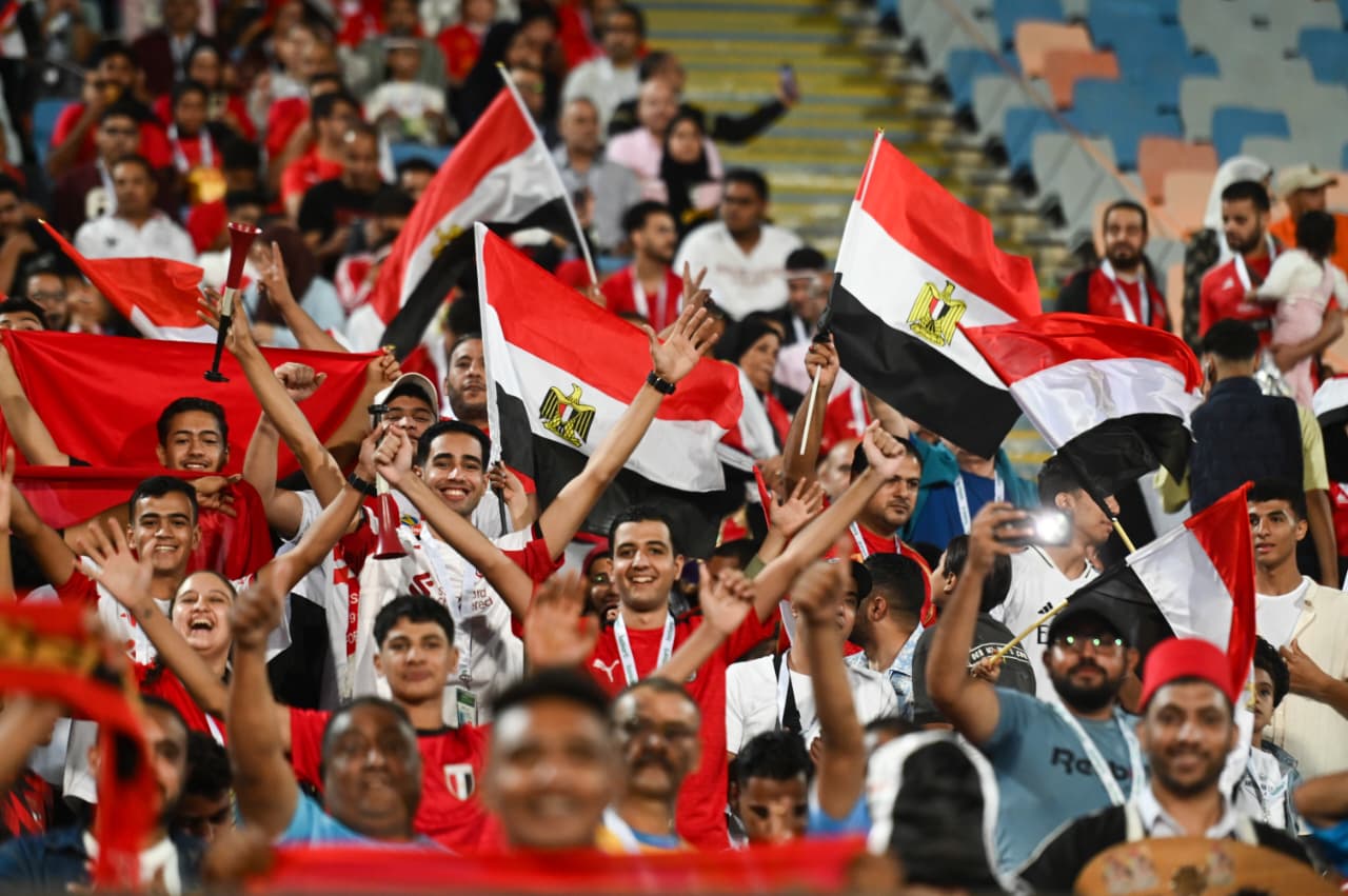 جماهير منتخب مصر تحتشد في استاد القاهرة (5)