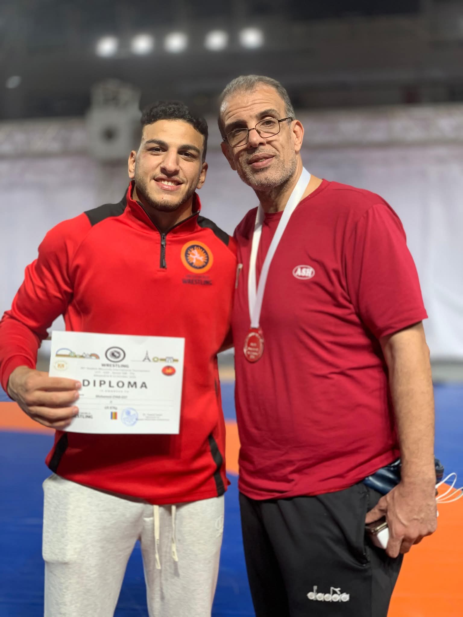 محمد القاسم الحاصل على الميدالية الفضية محمد القاسم الحاصل على الميدالية الفضية